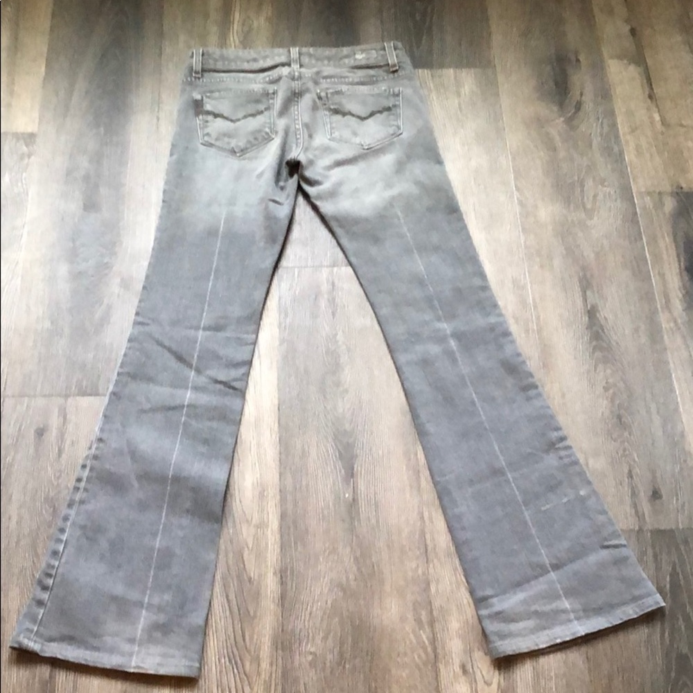 Paige “ Laurel Canyon” gray wash denim jeans - Picture 7 of 8